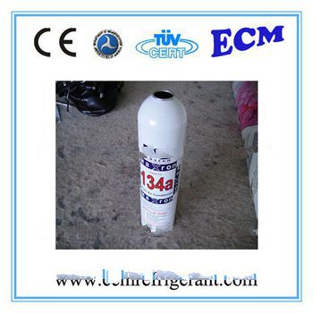 Gas refrigerant r134a gas 340g cylinder