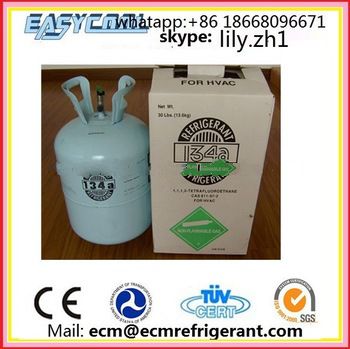 Wholesale gas refrigerant r134a can / reusable R134a can gas,r134a refrigerant