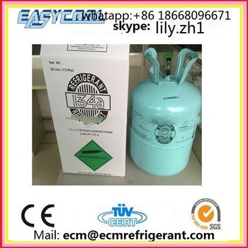 <font color='red'>aire</font> acondicionado gas r134a refrigerant gas cylinder 30lb 13.6kg