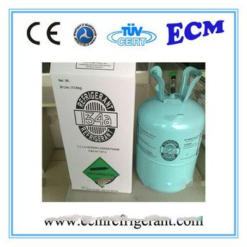 Air conditioning gas r134a