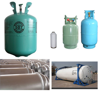 refrigerant gas r507c disposable steel cylinder 11.3kg/30b
