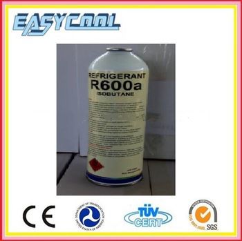 r-600a Freezer gas r600a refrigerant 120g/can, high pressure can packaging r600a