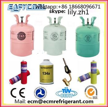 Air conditioner gases refrigerantes R600a R134a r410a r407c r404a refrigerant gas with high quality