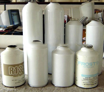 12 OZ Ounce R-134a Refrigerant Air Conditioner AC Auto Recharge New