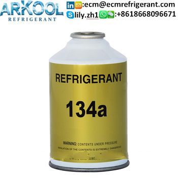 Car A/C refrigerant gas R134a cans pure gas r134a for good price