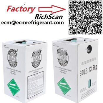 gas refrigerator R134A 15LB 7.5LB 5kg 6.8kg 7.5kg 15kg r134a refrigerant