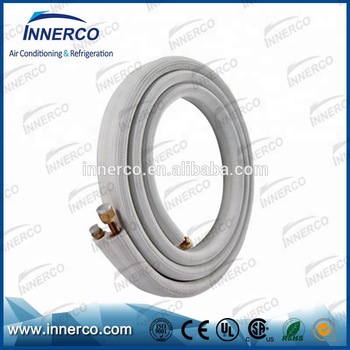 Fire retardant copper insulation pipe for single coil air conditioning can be customized by requests