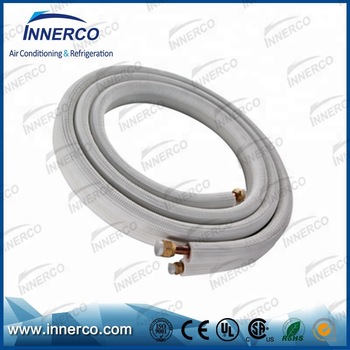 Air condition copper installation kit fire retardant copper insulation pipe