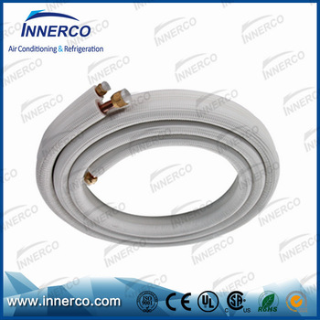 Air condition copper installation kit fire retardant copper insulation pipe