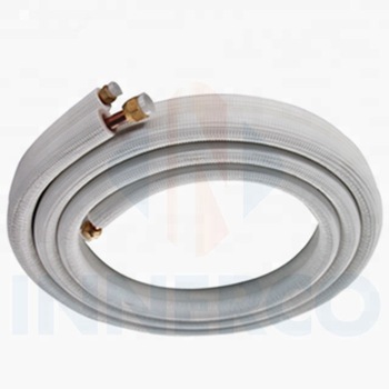 Superior quality fire retardant copper insulation pipe air condition installation kit