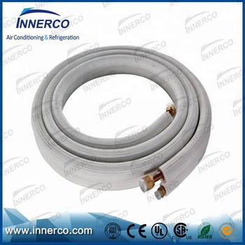 High quality fire retardant copper insulation pipe for single coil air conditioning