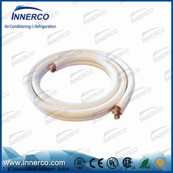 air conditioning copper and rubber pipe insulation tape tube