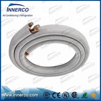 High quality fire retardant copper insulation pipe for single coil air conditioning