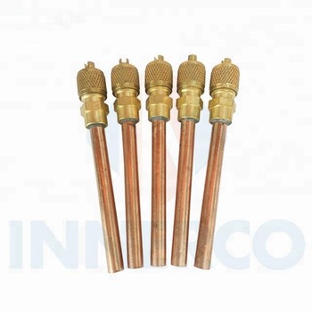 HVAC 1/4” air conditioner brass access valve