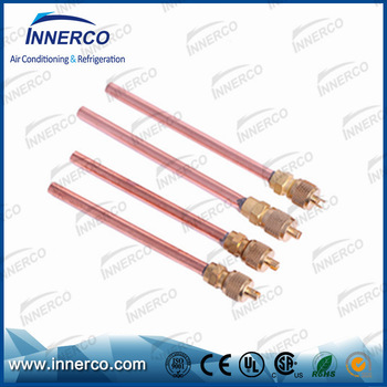 Competitive price air conditioner copper charging valve for refrigerant