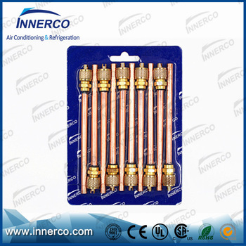 Copper check valve for refrigeration system