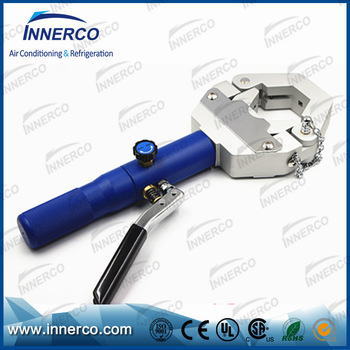 Manual copper pipe refrigerant hydraulic hose crimper tool