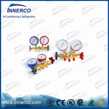 High quality air conditioner R12 R22 R134a R407C manifold gauge