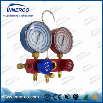 Refrigerant excellent efficiency R12 R22 R134a R407C manifold gauge