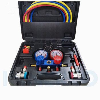 New design air digital manifold pressure gauge for refrigeration