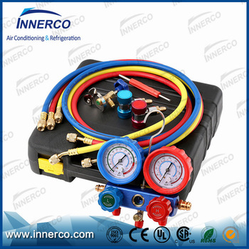 New design air digital manifold pressure gauge for refrigeration