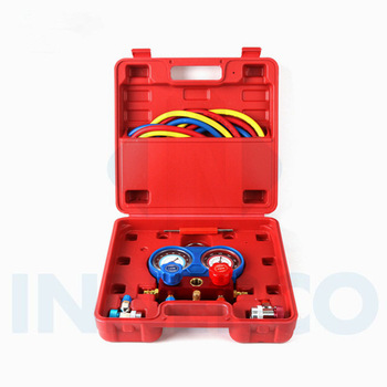 High design R134a R410 Manifold Gauge with Hose price