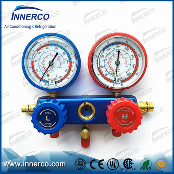 High design R134a R410 Manifold Gauge with Hose price