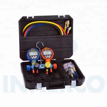 Hot price refrigerant air conditioner R22 R134a R410A air digital manifold pressure gauge