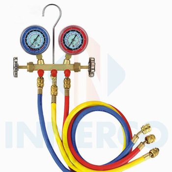 IC-436GN digital manifold oil pressure gauge