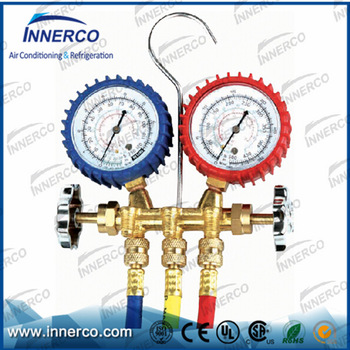 Cheap price and high quality aluminum R22 R134a R407C manifold gauge sets