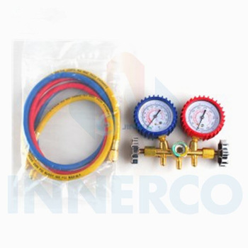 Hot sale R12 R22 R134a R407C smart manifold pressure gauge