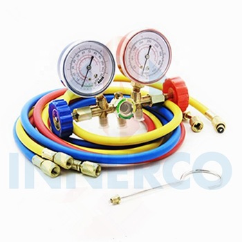 Manifold pressure gauge r410a r407a r404a from innerco factory
