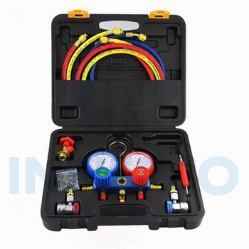 Manifold Gauge Kit in Case With Aluminum Body