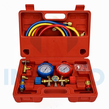 R410A,R22,R134a,R407C Refrigerant and HVAC Application manifold set gauge