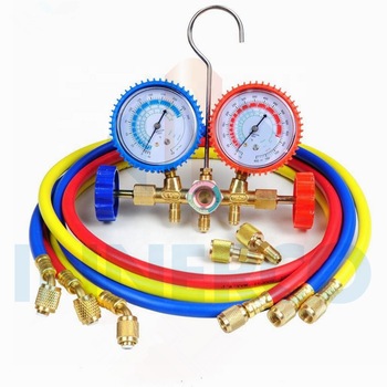 R410A,R22,R134a,R407C Refrigerant and HVAC Application manifold set gauge
