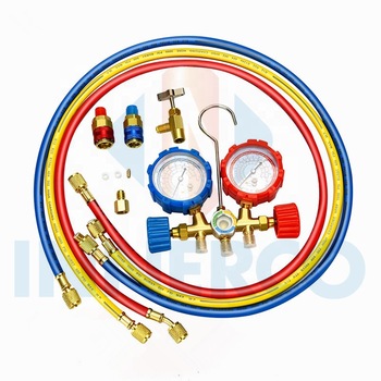 R410A,R22,R134a,R407C Refrigerant and HVAC Application manifold set gauge