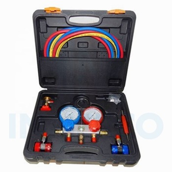 Manifold Gauge Kit in Case With Aluminum Body