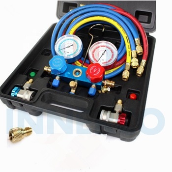 Manifold Gauge Kit in Case With Aluminum Body