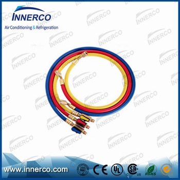 High quality air condition flexible pvc R134a charging hose