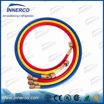 High quality air condition flexible pvc R134a charging hose