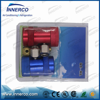 High quality and cheap price refrigerant r1234yf quick connect coupler charging adapter