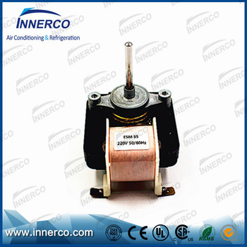 Low price and high quality 110V-220V refrigerator air conditioner indoor 12v dc fan motor