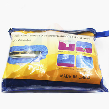 Fast delivery blue high quality cleaning cover for air condition