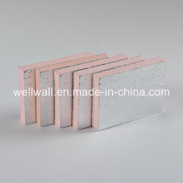 PU/PIR/Phenolic Foam Insulation Duct Board with Aluminum Foil
