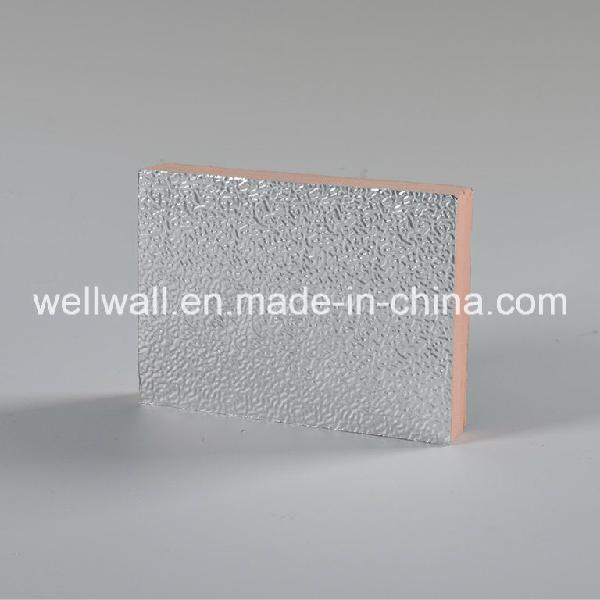 PIR Color Steel Insulation Board / PU Foam Air Duct Sheet