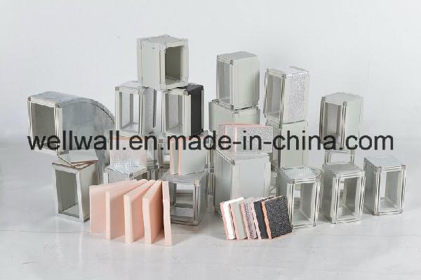 Air Conditioner Pre-Insulated Air Duct Panel Wellwall