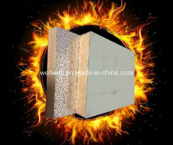 Single Side Color Steel Phenolic Compound Insulation Board for Air Duct