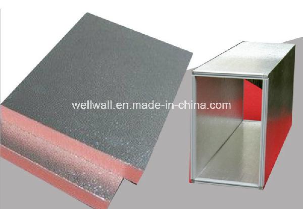 Single Side Color Steel Phenolic Compound Insulation Board for Air Duct