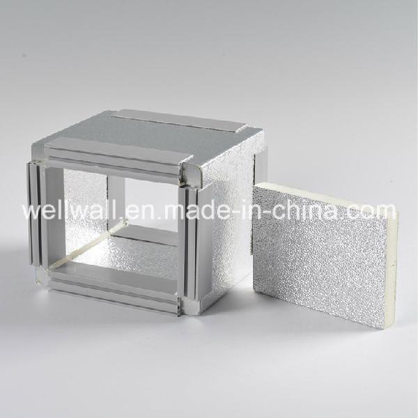 Phenolic Foam Pre-Insulated Duct Panel with Aluminum Foil on Both Side
