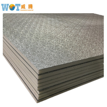 PIR polyisocyanurate wrapped kraft paper/PU polyurethane foam air duct sheet